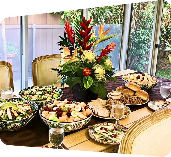 Nutritious Meal Preparation — Hawaii Loa Care Home, Honolulu